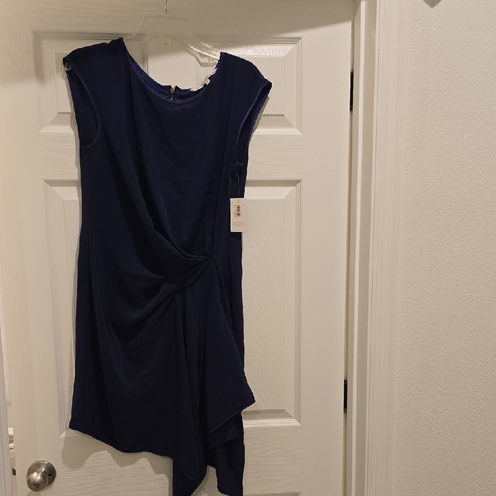 RACHEL Rachel Roy Navy Midi Dress